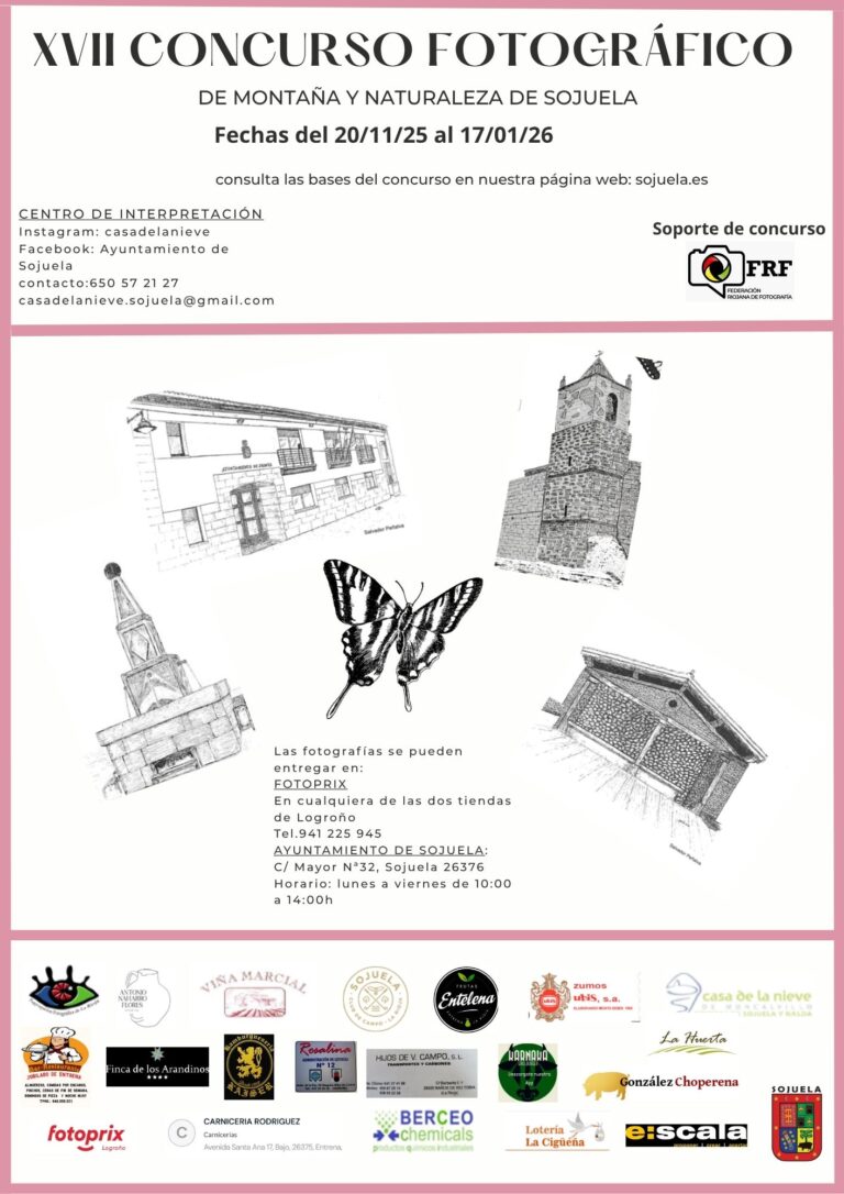 XVII Concurso fotográfico montaña y naturaleza de Sojuela